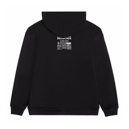 CARE LABEL Print Hoodie