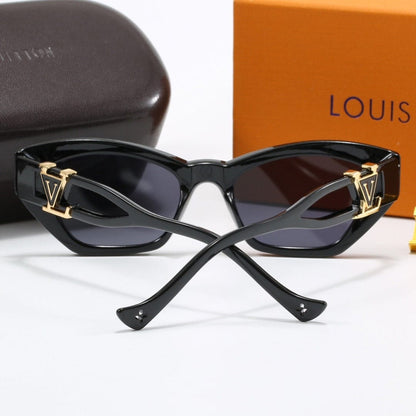 Chic Hollow Frame Cat-Eye Sunglasses