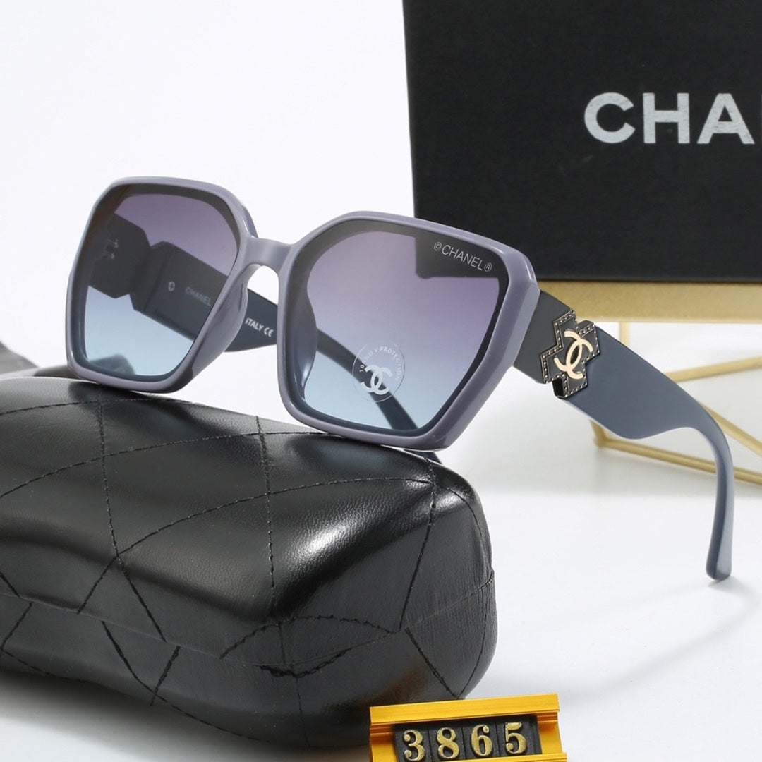 Fashionable Polygon Oversized Sunglasses