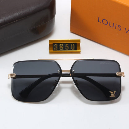 Luxurious Metal Frame Aviator Sunglasses