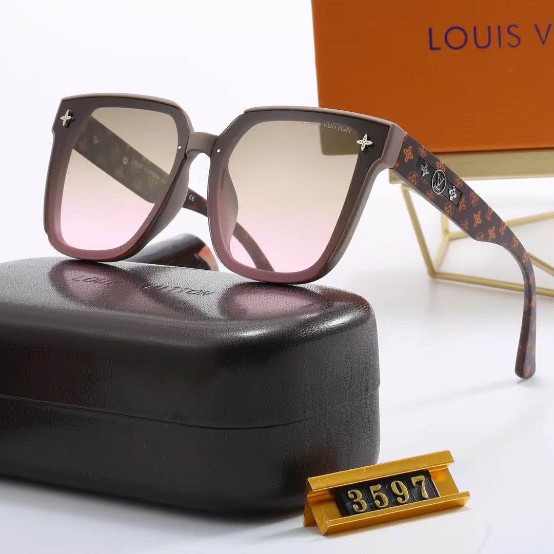 Full loge Frame Oversized Sunglasses