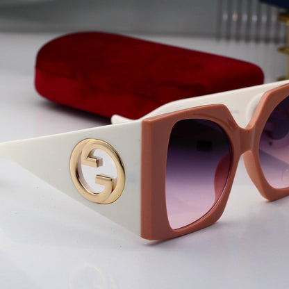 Oversized modern sunglasses