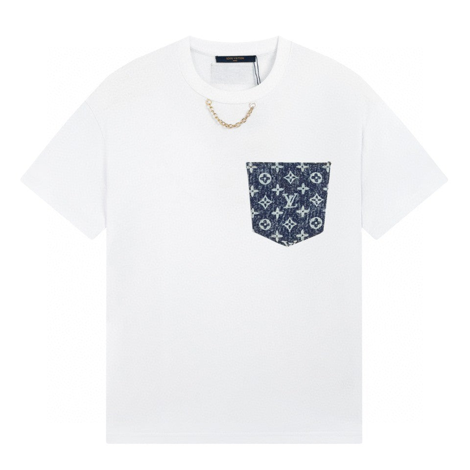 Blue Pockets T Shirt